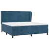 vidaXL Boxspringbett mit Matratze Dunkelblau 200x200 cm Produktbild-Vorschau 10