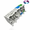 A product shot of an electrical connector block with colored inserts. Produktbild-Vorschau