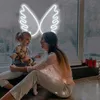 LED neonový nápis Andělská křídla bílá 46x36cm - Wings Náhled obrázku produktu 2