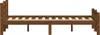 vidaXL Massivholzbett Honigbraun Kiefer 120x200 cm Produktbild-Vorschau 5