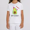 Mr. & Mrs. Panda Kleinkinder T-Shirt Avocado Geburtstag Produktbild-Vorschau 4