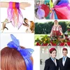 36 pièces de foulards de jonglage, colorés, en soie, Voir les images du produit 14