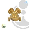 tecuro Y-Verteiler mit Schnellkupplung, 2 x 3/4 Zoll Produktbild-Vorschau 4