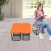 Pouf multifonctionnel, pouf 5-en-1, tabouret empilable et Voir les images du produit 8