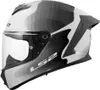LS2 FF820 Rapid III Flow Helm, weiß/grau, M (57/58) Produktbild-Vorschau 11