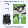PawHut Hundetrolley Transporttasche Tragetasche 2-in-1 Produktbild-Vorschau 5