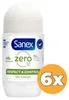 6 unidades de desodorante roll-on Sanex, línea "Zero%", con Vista previa de la imagen del producto 2