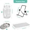 Sprossenglas Keimglas 2er Set, 2 x 1000ml Sprossenglas mit Produktbild-Vorschau 2