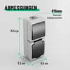 ABSINA Aufputzsteckdose & Aufputzschalter Kombination IP44 Produktbild-Vorschau 4