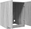 vidaXL Skriňa na práčku Grey Sonoma 71x71,5x91,5 cm Náhľad obrázku produktu 8