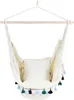 A hanging chair with tassels, isolated on a white background. Náhled obrázku produktu