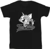 Tom And Jerry - "Greyscale Square" T-Shirt für Herren Produktbild-Vorschau 1