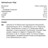 Nutritional information and ingredients list for a food product. Produktbild-Vorschau