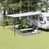vidaXL Stanový koberec svetlosivý 600 x 300 cm polyetylén Náhľad obrázku produktu 2