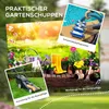 Outsunny Gerätehaus 1,54m³, Gartenhaus mit Pultdach, 122 x Produktbild-Vorschau 7