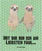 Mr. & Mrs. Panda Erstlingsdecke Faultier Pärchen - Produktbild-Vorschau 1