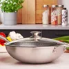 Wok in acciaio inox premium Reishunger - Diametro 32 cm - Anteprima dell’immagine prodotto 6