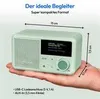 MEDION S66822 Tragbares Mini DAB+ Radio mit Bluetooth (Akku Produktbild-Vorschau 7