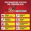 Kettensäge Motorsäge Benzin HECHT 956 | 45 cm Schwertlänge Produktbild-Vorschau 9