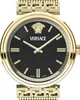 Versace VETCA0724 Mythos schwarz gold Edelstahl Armband Uhr Produktbild-Vorschau 2