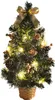 Geschmückter Weihnachtsbaum mit 20er LED Lichterkette - Produktbild-Vorschau 2