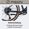 Agon Alpha E Bike Mountainbike Herren oder Damen 170 - 190 Produktbild-Vorschau 6