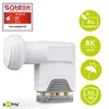 Goobay 67271 LNB Universal Quattro, blanc-gris - LNB SAT Voir les images du produit 4