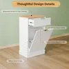 FCH armoire à linge pour panier à linge, meuble de salle de Voir les images du produit 4