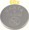 60x Varta Lithium 3V CR2032-P Bulk 3V/220mA lose CR 2032 Produktbild-Vorschau 1