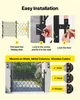 Porte de sécurité VEVOR (simple) Porte à ciseaux pliante Voir les images du produit 5