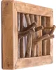 WANDGARDEROBE "LEONOR 50" | 7 Haken, Holz | Äste Produktbild-Vorschau 5