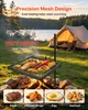 Gril de camping VEVOR, dimensions 406 x 406 mm, température Voir les images du produit 4