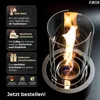 Firell Bioethanol Tischkamin aus massivem Beton Ethanol Tischfeuer Produktbild-Vorschau