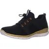 Rieker scarpe slip-on da donna blu Anteprima dell’immagine prodotto 34