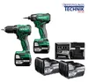 HIKOKI 18V Set Bohrmaschine DS18DD + Schrauber WH18DD + 2 Produktbild-Vorschau 7