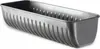 A metal loaf pan with a ribbed exterior is shown against a white background. Podgląd zdjęcia produktu