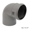 Ostendorf HTsafe ohyb DN 40 87° 171140 Náhľad obrázku produktu 4