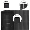 SWANEW Sichtschutzmatte PVC Sichtschutz Garten Produktbild-Vorschau 2