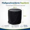 Grillabdeckung wasserdicht 90×120 cm, 210D Oxford, 3000 mm Produktbild-Vorschau 4