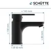SCHÜTTE Waschtischarmatur Denver, Mischbatterie mit PopUp Produktbild-Vorschau 5