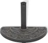 Sonnenschirmständer Harz Halbrund Bronze 9 kg Produktbild-Vorschau 2