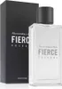 A bottle of Abercrombie & Fitch Fierce Eau de Cologne and its packaging are displayed against a white background. Podgląd zdjęcia produktu