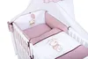 KMbaby Babybett K2 weiss 120x60 mit 10tlg Bettwäsche Set Produktbild-Vorschau 2