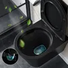 HOROW Mattschwarz Hänge WC Wand Toiletten mit Produktbild-Vorschau 4