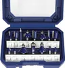 WORKPRO Set di frese da 15 pezzi con codoli da 8 mm in Anteprima dell’immagine prodotto 2