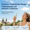 Handventilator USB Mini 3 Windstufen, 10 Stunden Laufzeit, Produktbild-Vorschau 5