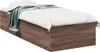 The Living Store Bettgestell Braun Eichen-Optik 90x190 cm Produktbild-Vorschau 2