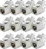 deleyCON 12x Keystone Modul CAT 6a Jack - Vollgeschirmt STP Produktbild-Vorschau 1