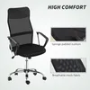 HOMCOM Ergonomická kancelárska stolička, herná stolička, Náhľad obrázku produktu 12