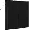 Żaluzje weneckie vidaXL, czarne, 150 x 150 cm, PVC, 25 mm Podgląd zdjęcia produktu 6